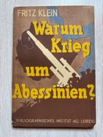 Fritz Klein Warum Krieg um Abessinien? 1955  Buch