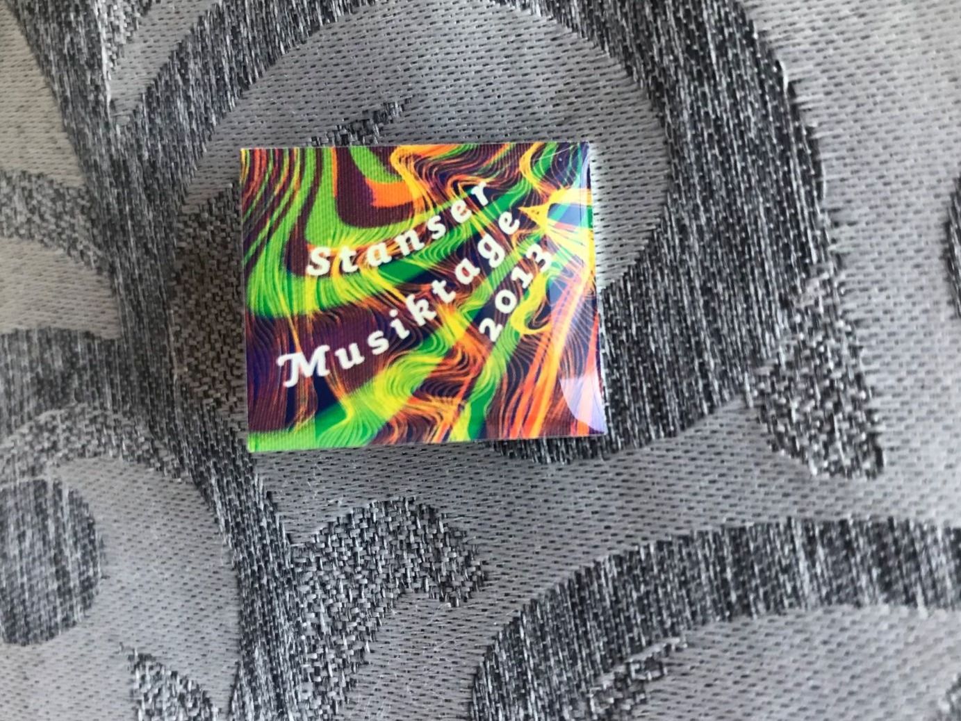 Plaketten & Abzeichen: Pin Stanser Musiktage 2013 – Gebraucht aus Alpnach Dorf von marvo 2