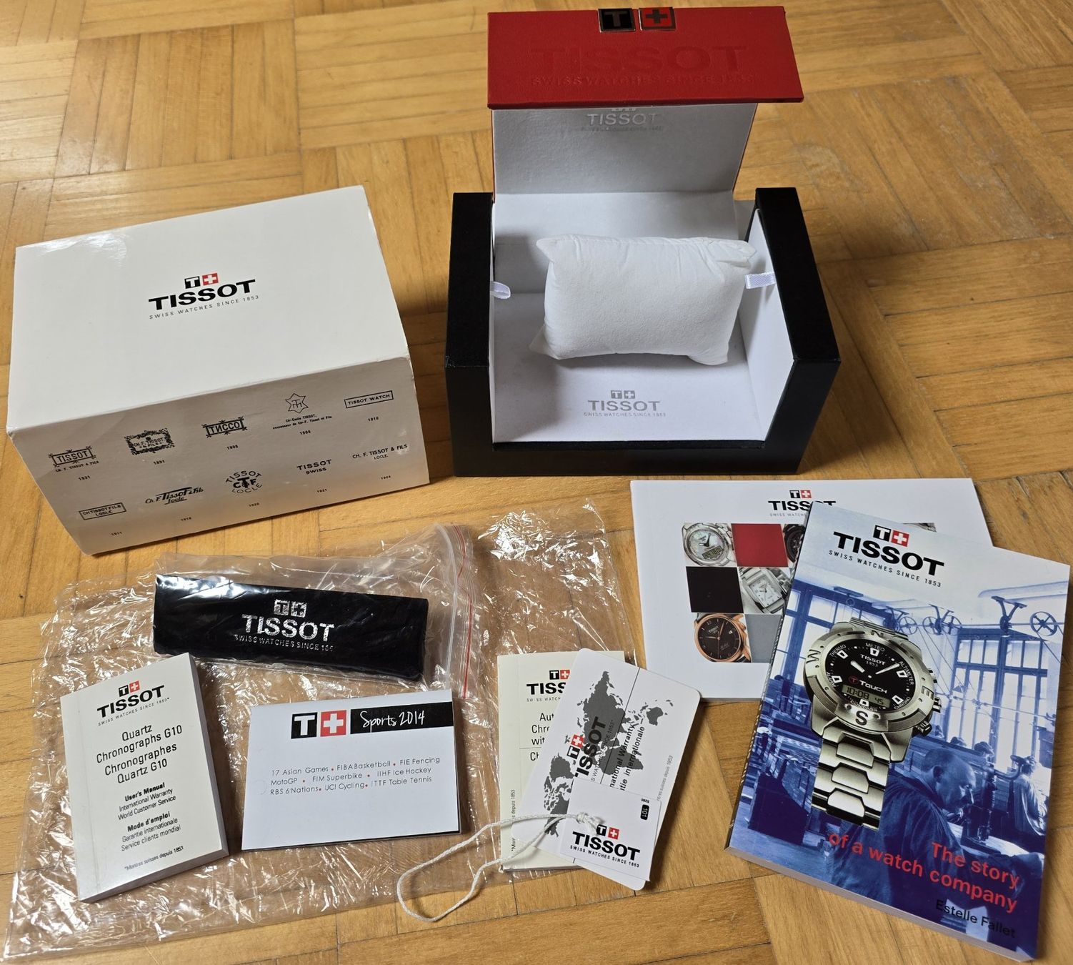 Tissot Scatole porta orologi: Tissot :  Uhrengehäuse – Usato da Froideville venduto da xXSebastienXx
