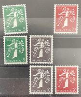 Rollenmarken mit Kontrollnummern Landi 1939