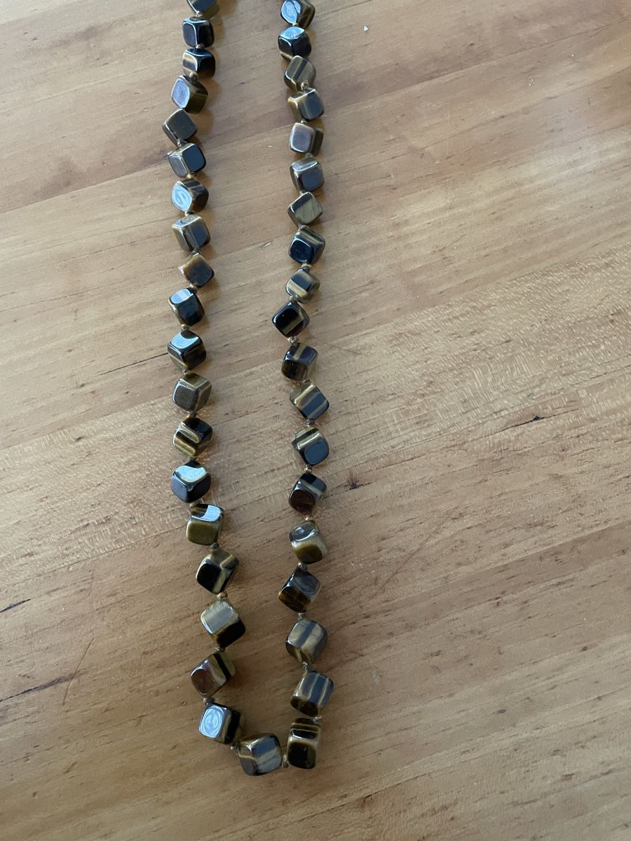 Catenine: Kette Tigerauge 62cm lang – Usato da Urdorf venduto da Msakul 3