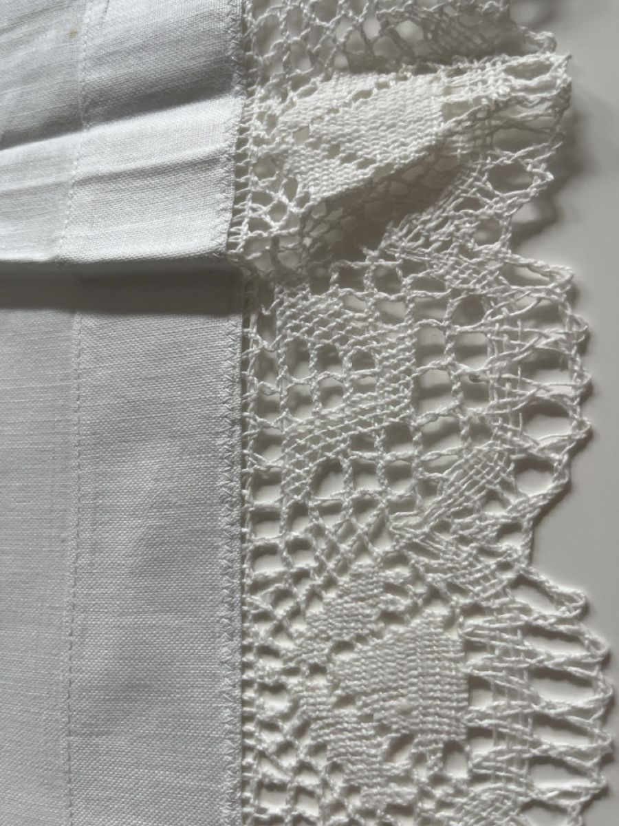 Biancheria da letto: Antik Baumwolle Bett Sheet. Sehr schön – Usato da Brienz BE venduto da hey_z9vg 2