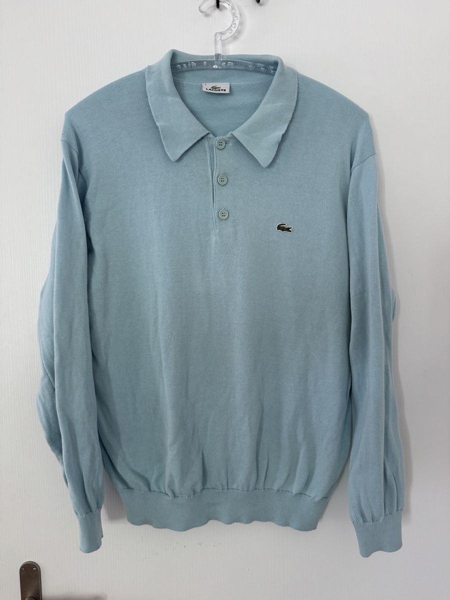 Lacoste Polo-Shirts: Lacoste Polo pullover hellblau Grösse 6/L Baumwolle – Neu (gemäss Beschreibung) aus Wetzikon ZH von Jan_wojt