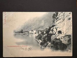 Postkarte Brunnen Vierwaldstättersee 1898  (P333)