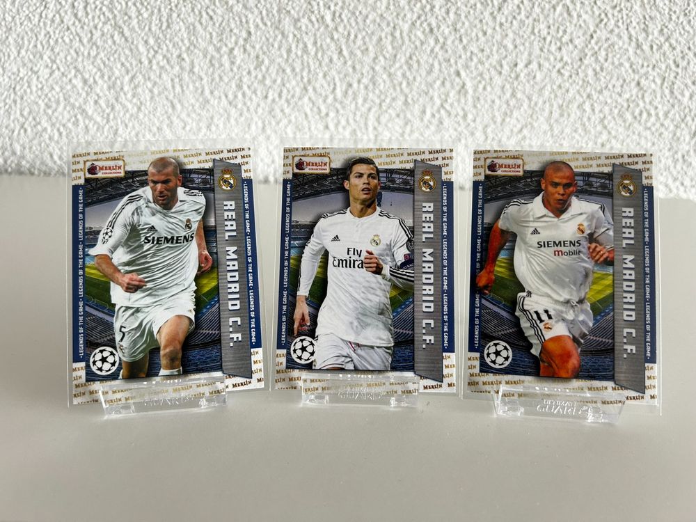 Real Madrid Legends LOT (Cr7, R9, Zidane) (Neu (gemäss Beschreibung ...