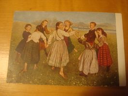 No 10 Postkarten giro giro tondo KINDER AB NUR 75 RP