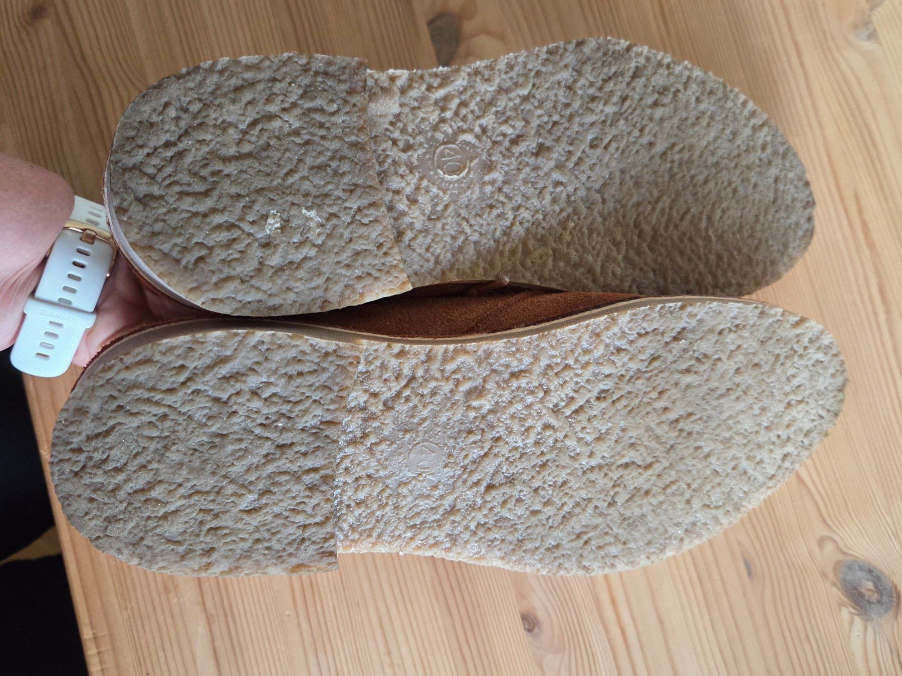 Scarpe da donna: braune Wildleder Schuhe, 39.5 bis 40 – Usato da Liestal venduto da ITOlio 3