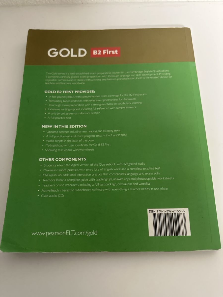 Libri: Gold B2 First, Kursbuch, Gebraucht – Usato da Udligenswil venduto da ste_2ftf 1