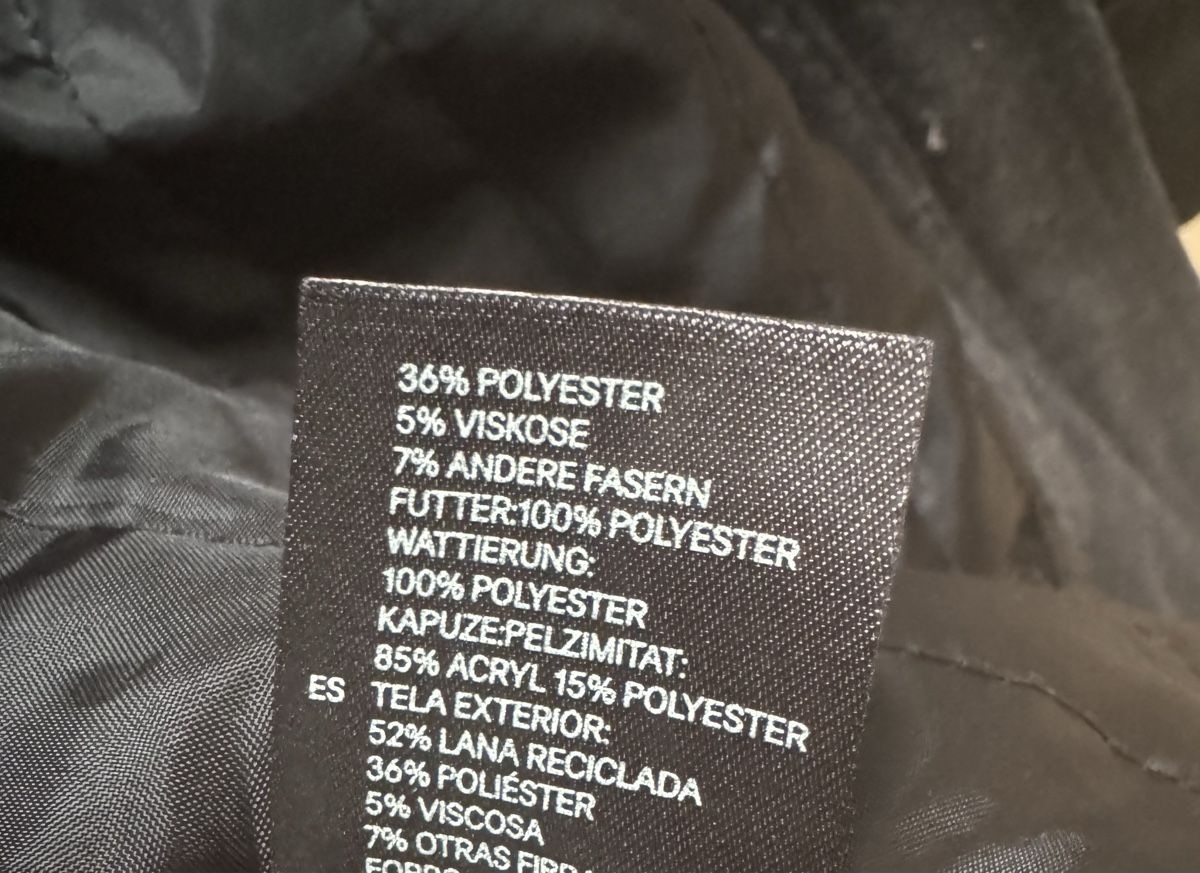 H&M Jacken: H&M Winterjacke Damen Gr. 42, anthrazit – Gebraucht aus Winkel von Schorley 7