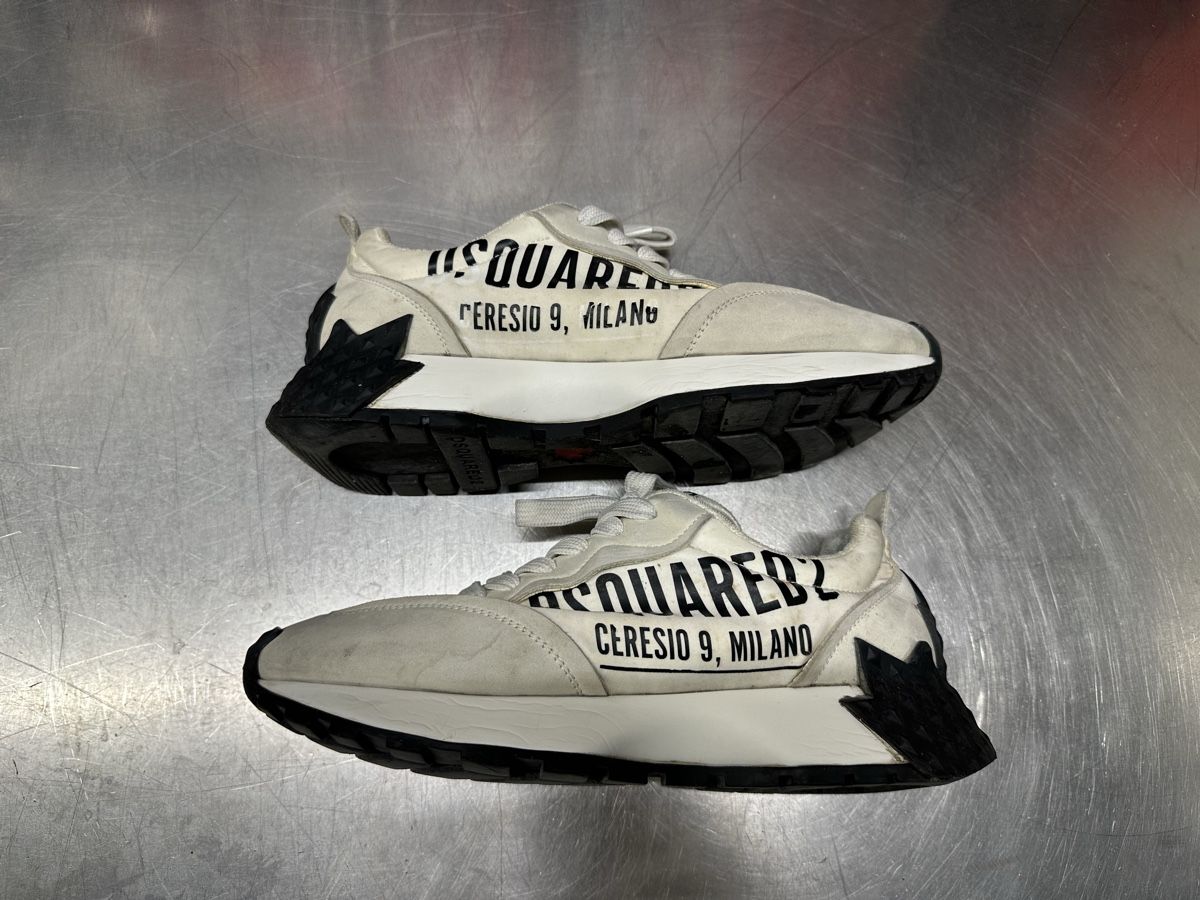 Dsquared2 Herrenschuhe: Dsquared2 Turnschuhe weiss – Gebraucht aus Schwende von weesli 1