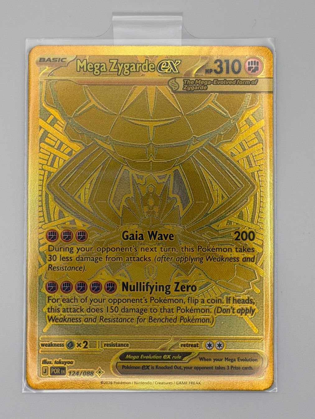 Pokémon Carte collezionabili: Pokemon Mega Zygarde ex 124/088 – Nuovo (secondo la descrizione) da Uster venduto da EDM1903