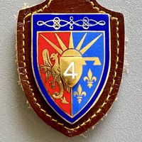 Insigne du 4ème Régiment de Hussards français