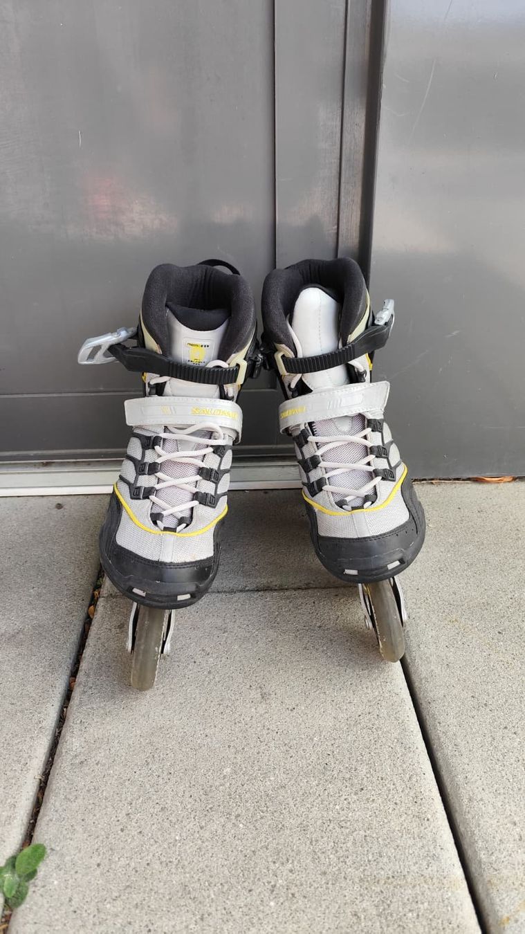 Pattini in linea & Pattini a rotelle: Inline skates Salomon – Usato da Olten venduto da luc_c5z9 1
