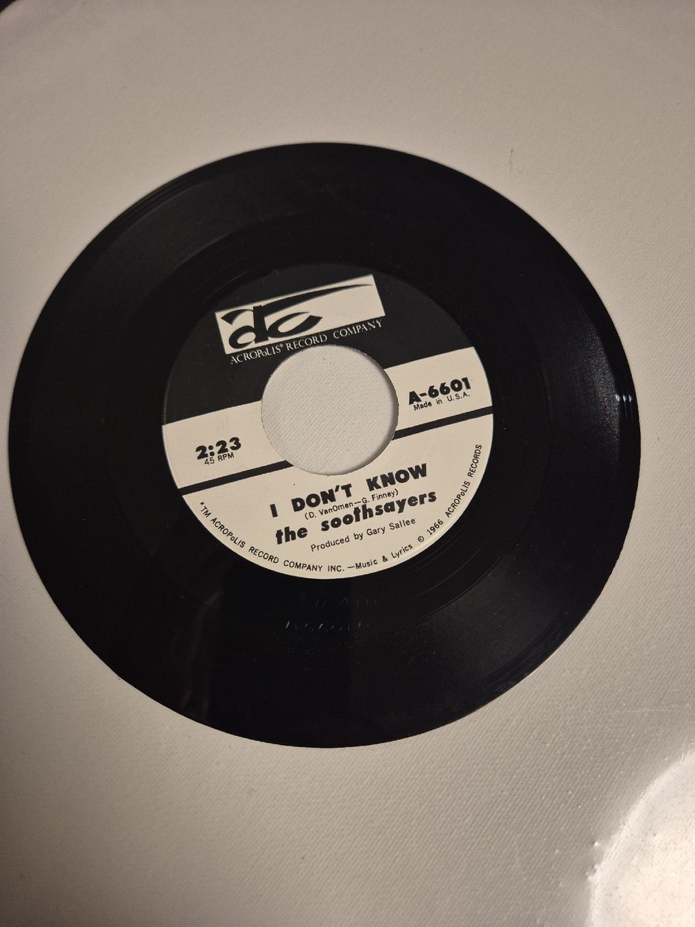 Dischi in vinile: the Soothsayers -  I Don't Know - Single 7 – Usato da Uster venduto da newwave0 3