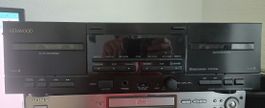 Kenwood KX-W4080 Stereo Doppel Kassettendeck Auto Reverse 