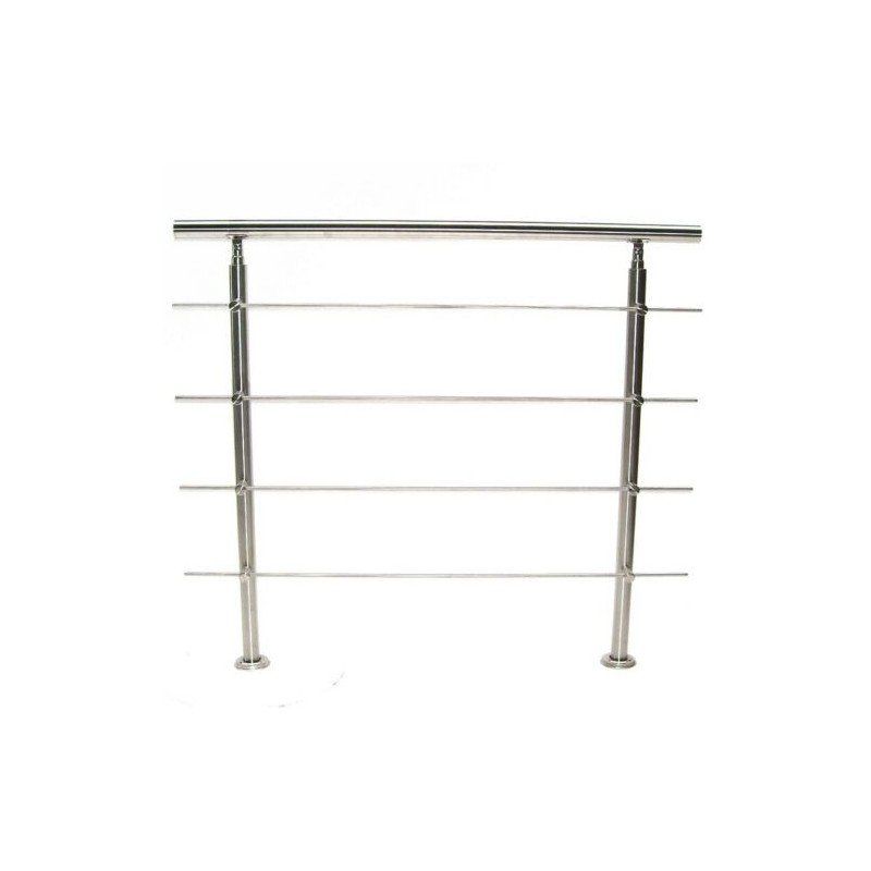 Ringhiere: 57207 - Edelstahl Treppengeländer 100cm - 4 Querstreben – Nuovo e nell'imballaggio originale da Wallenwil venduto da toesstal-vertrieb 3