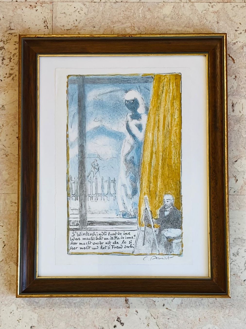 Grafica & Litografie: Cuno Amiet, Lithographie – Nuovo (secondo la descrizione) da Einsiedeln venduto da Fundgrube59 1