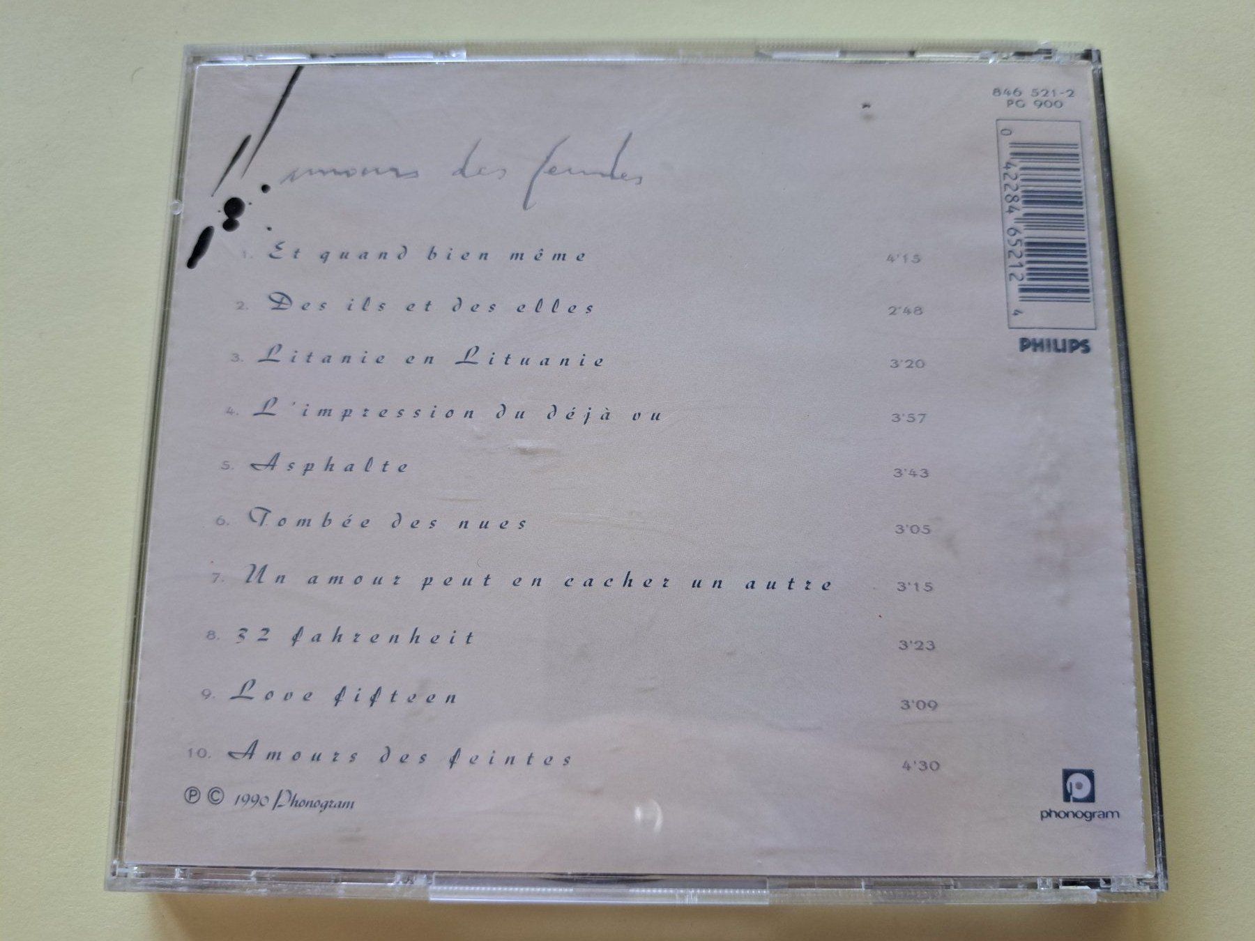 CD: Cd Jane Birkin - Amours des feintes – Usato da Pully venduto da bro_n52j 1