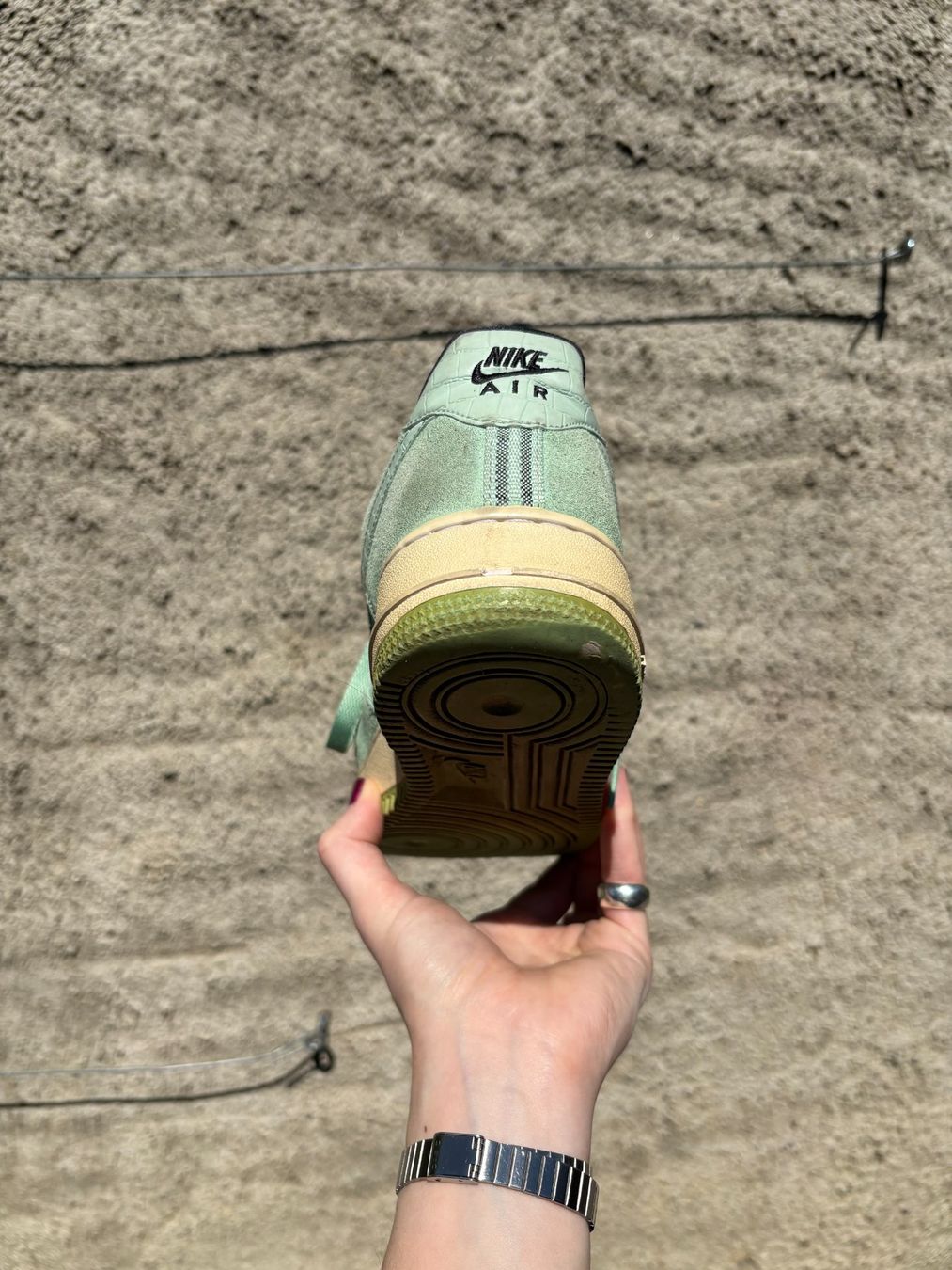 Nike Scarpe da donna: Nike AF1 Airforce 1 mint wildleder – Usato da Wittnau venduto da cel_j8w9 4