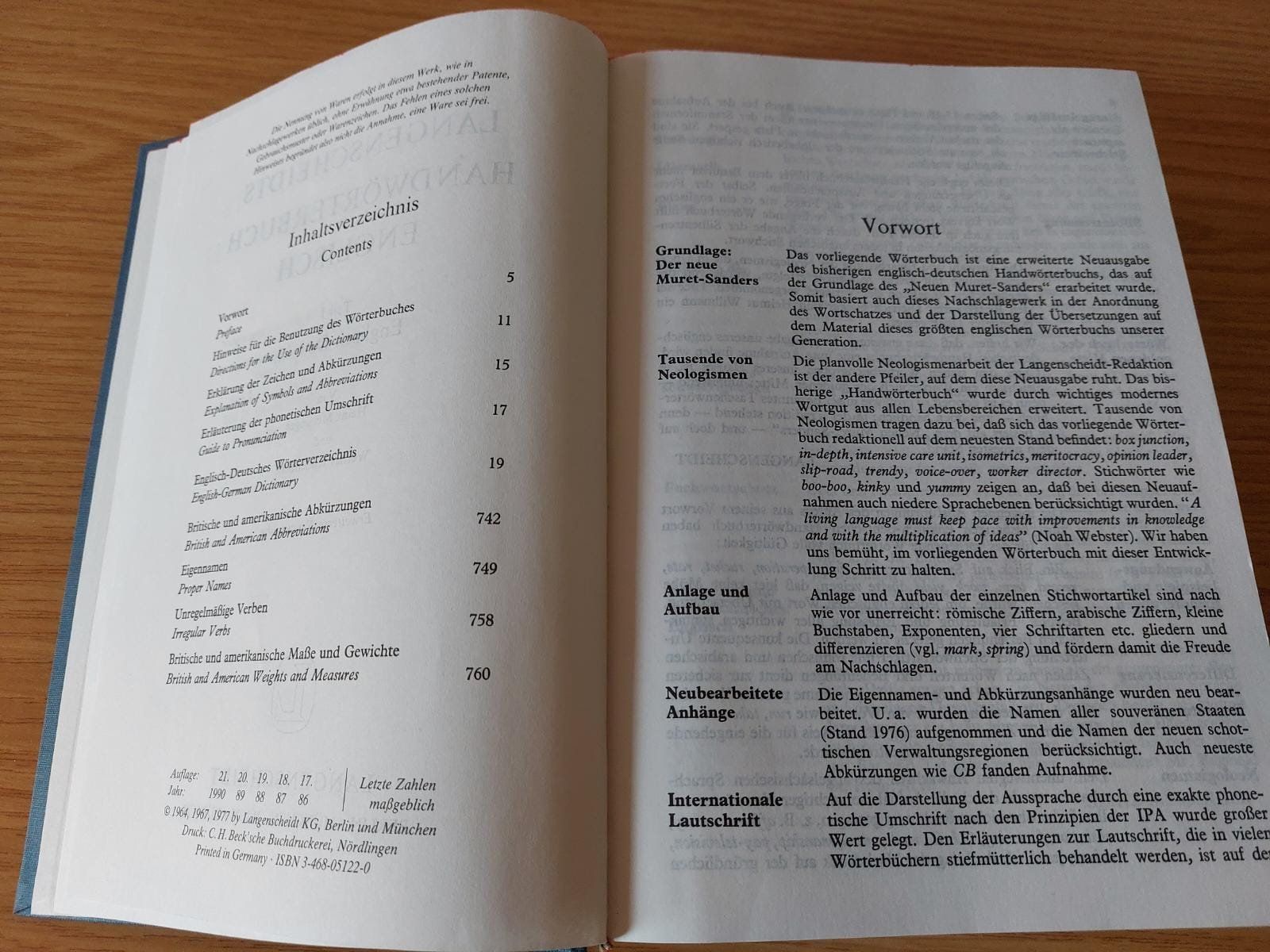 Bücher: Langenscheidt. Handwörterbuch Englisch – Gebraucht aus Urtenen-Schönbühl von Kahru 5