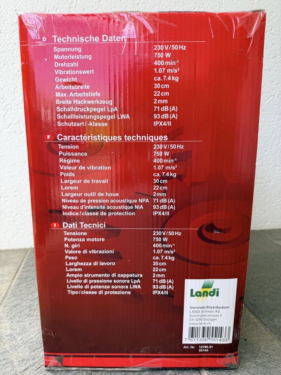 Alle Maschinen: PowerTec Elektro-Bodenhacke – Neu und originalverpackt aus Andelfingen von ksc_89 1