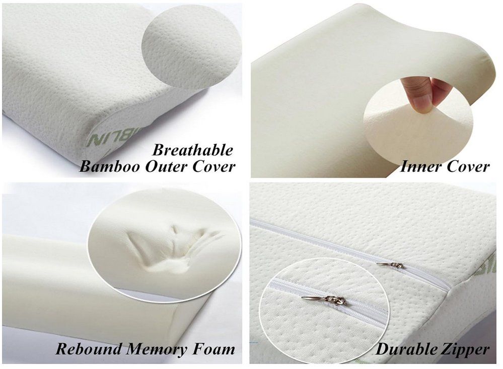 Cuscini: Oreiller Ergonomique Cervical en mousse à mémoire de forme – Nuovo e nell'imballaggio originale da Courtepin venduto da marco_polo_xiii 2