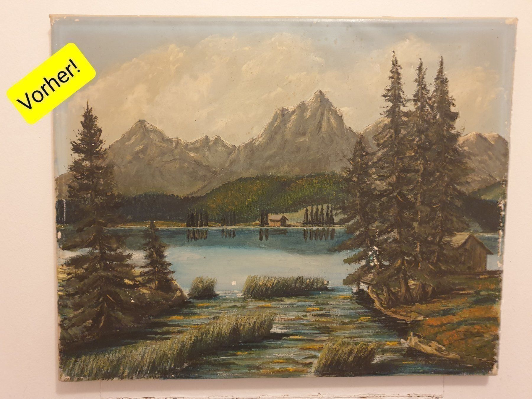 Dipinti: Antikes Gemälde mit neuem Look / 50-40cm – Usato da Embrach venduto da Alian1 9