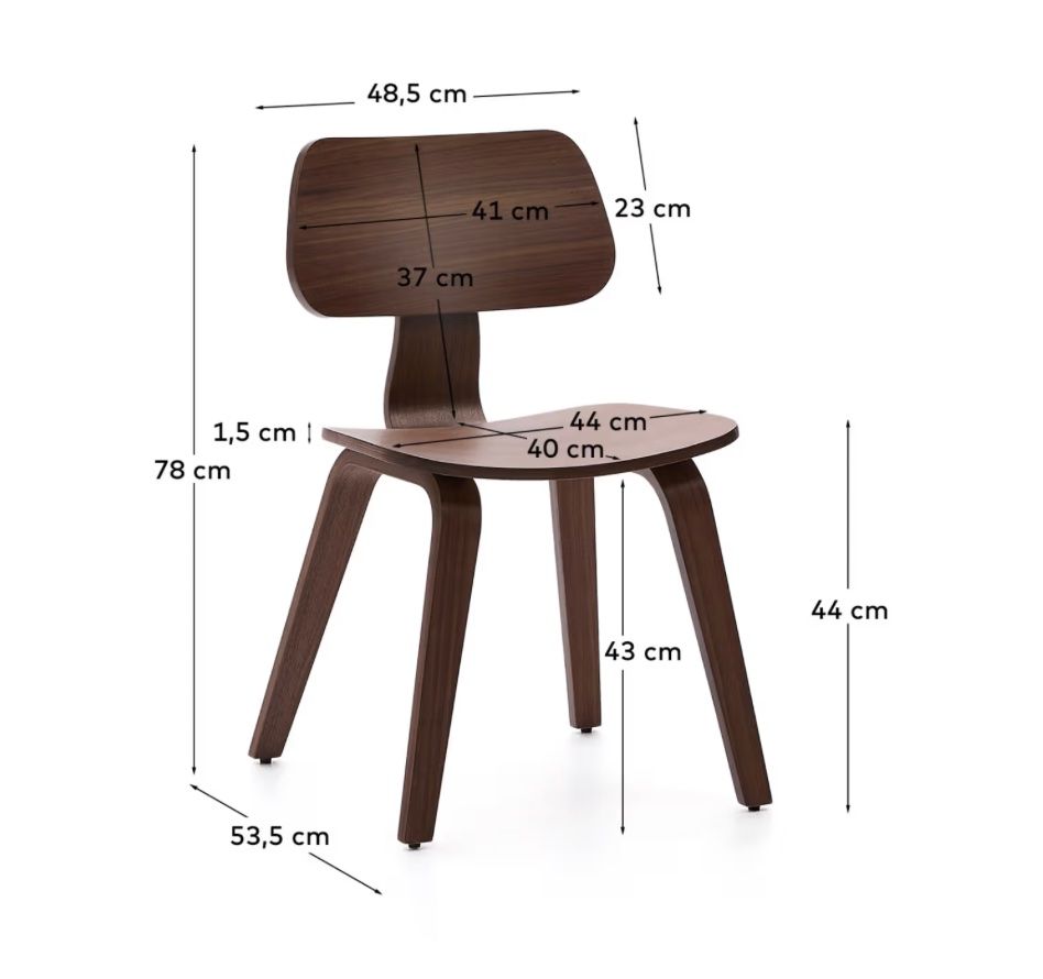 Kave Home Stühle: 4 chaises de salle à manger – Neu (gemäss Beschreibung) aus Binz von Doduc 3