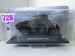 Carabinieri Panzerfzg Ansaldo SPA AB41 1946 DeAgostini 1-43