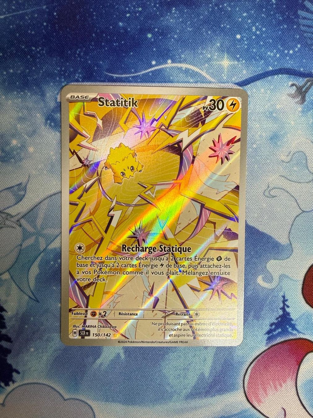 Pokémon Carte collezionabili: Statitik AR - SCR 150 FR – Nuovo (secondo la descrizione) da Courgenay venduto da ScamBoxOff