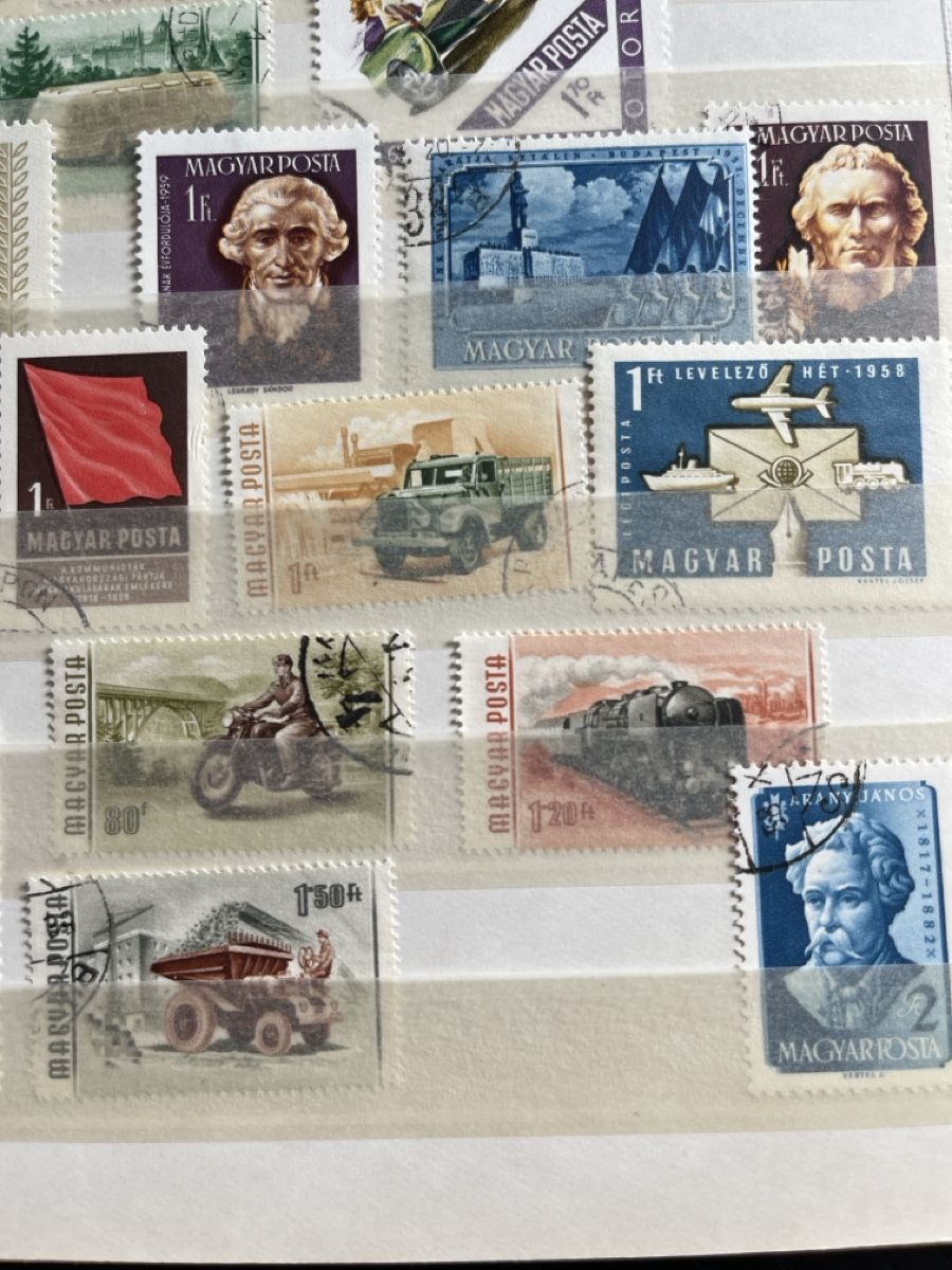 Alle Briefmarken: Sammlung Briefmarken aus Ungarn – Gebraucht aus Zürich von pantelicarsenije 4