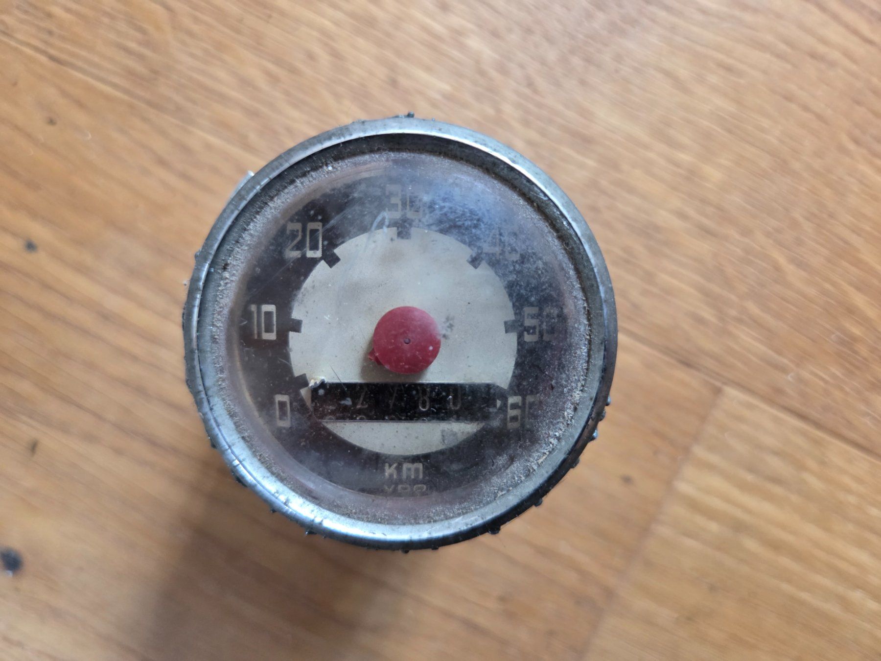 Puch Mofas: Tacho VDO Original ca.40 mm, Defekt – Defekt aus frümsen von Sailem