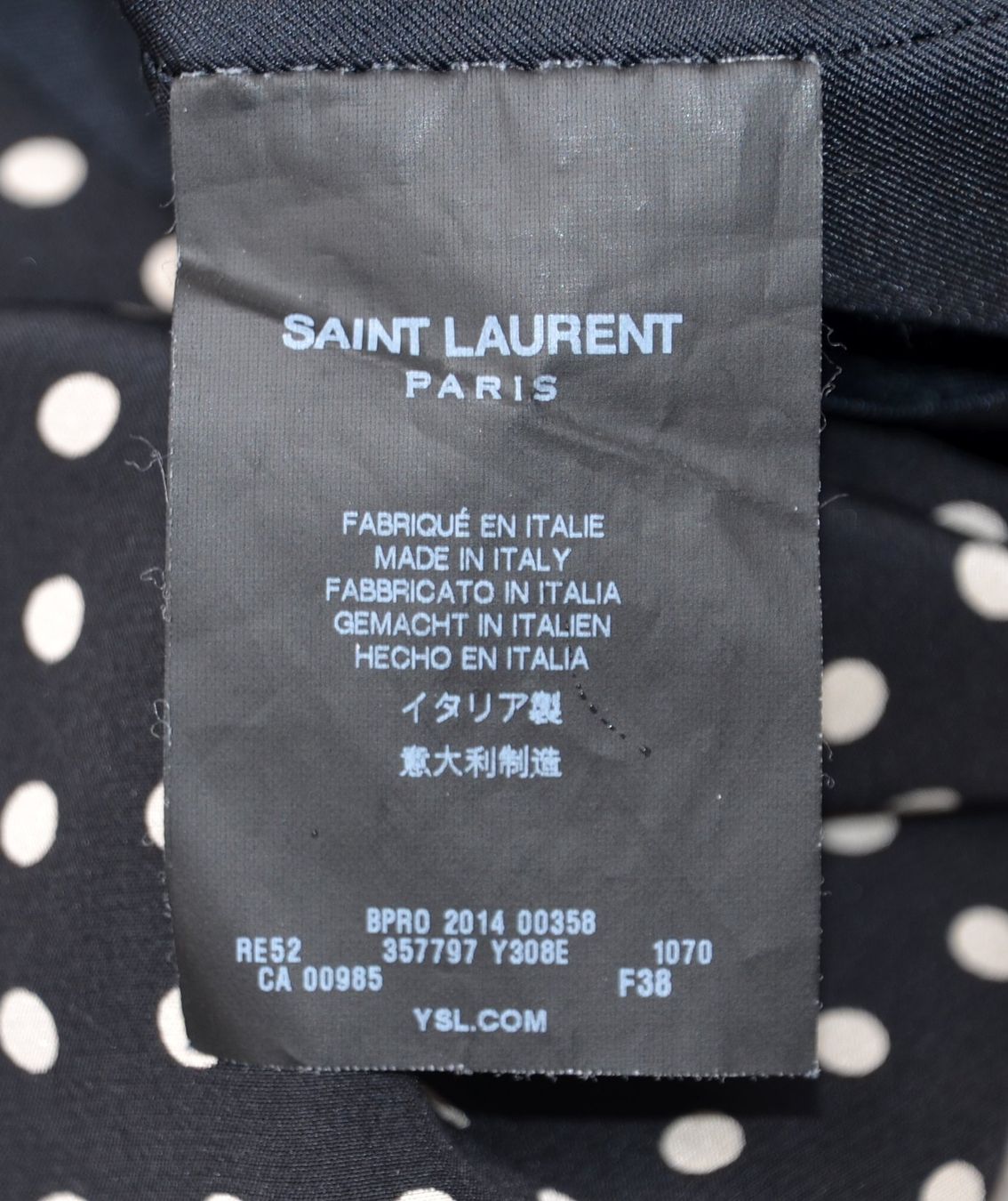 Saint Laurent Vestiti: Saint Laurent Kleid / robe .38 – Usato da Collonges venduto da Auganien 6