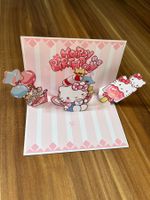 HELLO KITTY GEBURTSTAGSKARTE 3D