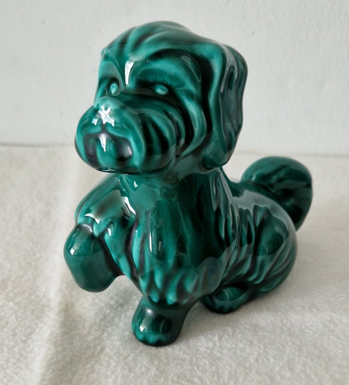 Statuette: Vintage Hundefigur, Rasse Malteser oder Schnauzer oder ??? – Usato da Zürich venduto da silver-team
