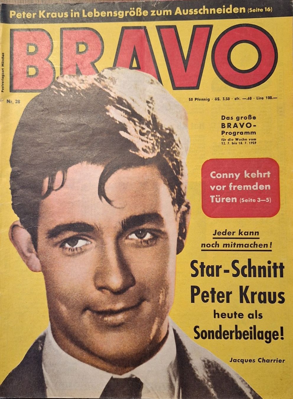 Riviste & Magazine: Zeitschrift Bravo Nr. 28 von 1959 – Usato da Udligenswil venduto da LuziaMaria