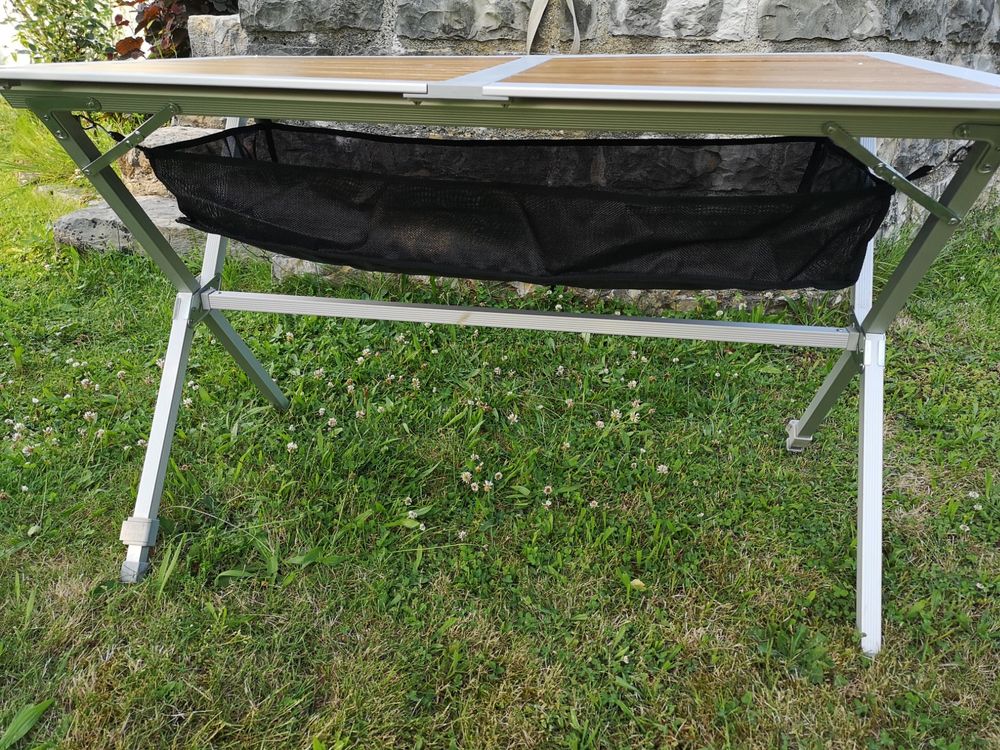 Campingtisch Berger Nera Bambus-Alu Rolltisch 115 x 75 cm (Neu (gemss  Beschreibung)) in Full-Reuenthal fr CHF 99  mit Lieferung auf Ricardo  kaufen