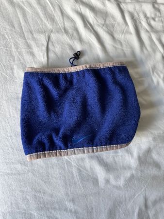 Nike Fleece Neckwarmer, Blau