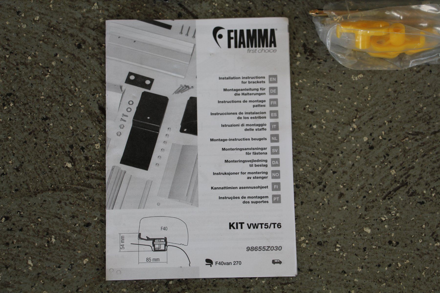 Fiamma Tende da sole: FIAMMA Markise VW T5/T6 – Usato da Schwarzenbach BE venduto da hirschiautohandel 2