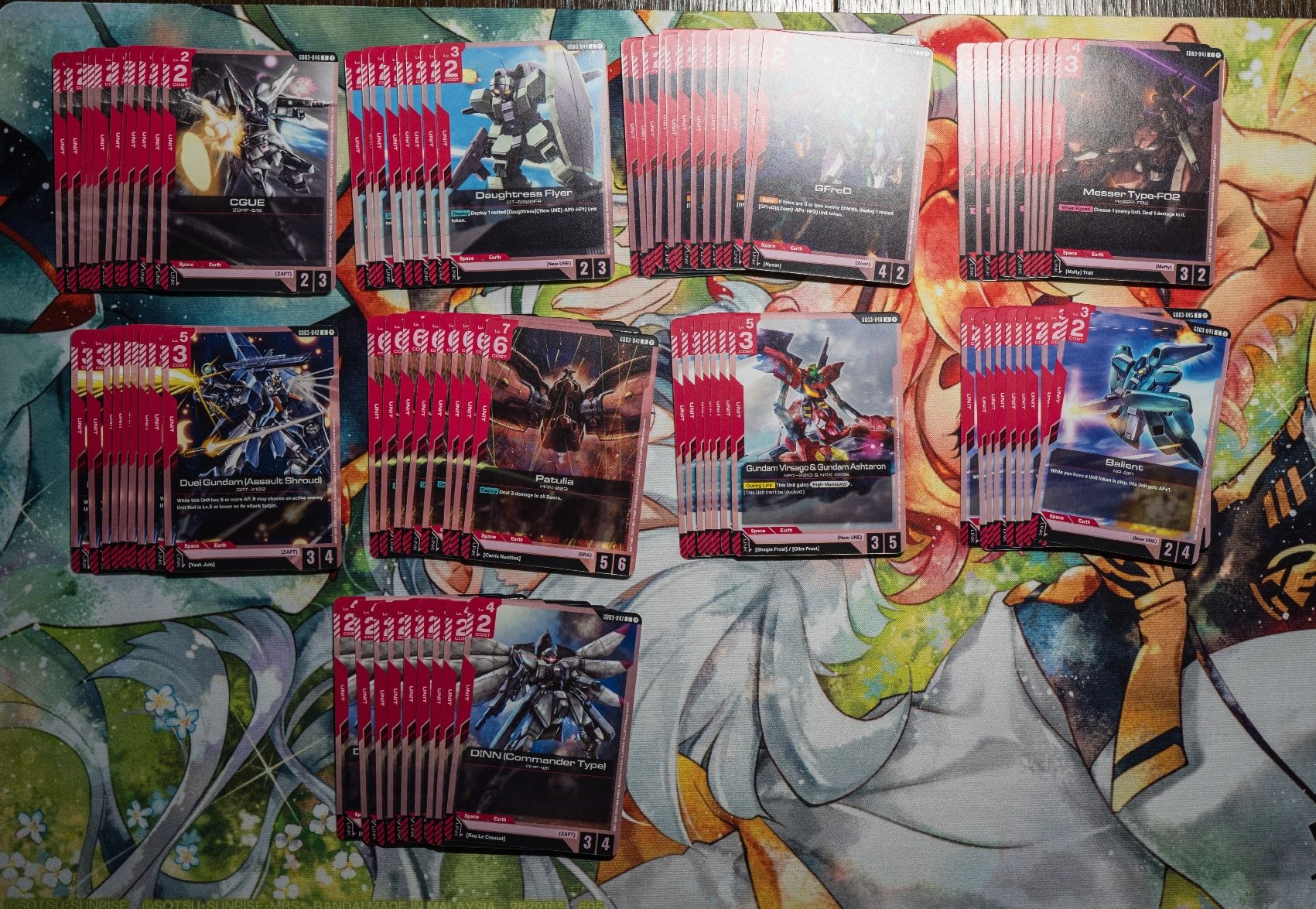 Bandai Carte collezionabili: Gundam Card Game GD03 BULK – Usato da Spreitenbach venduto da g3n3zyzz 4
