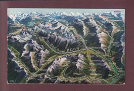ALBULA-BAHN - Vogelschau