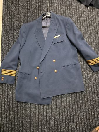 Piloten Sakko Uniform Swissair Aviatik 