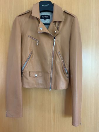 Escada Lederjacke Gr.36 Cognac Top Zustand, Herbst Angebot!