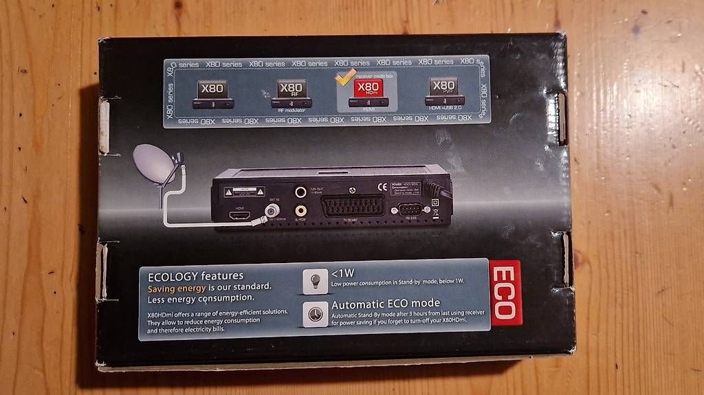 Ricevitori: OPTICUM X80HDmi Digital Satellite Receiver – Usato da Bennau venduto da wes_9p8j 1