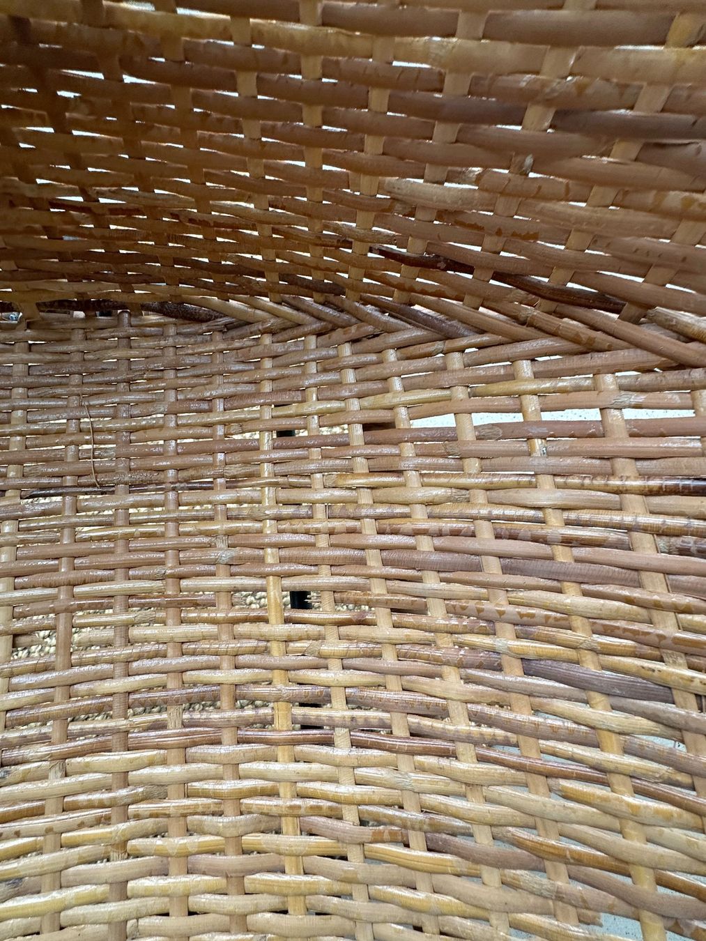 Poltrone: Mid-Century Sessel aus Rattan, 1960er – Usato da Zürich venduto da Knob 7