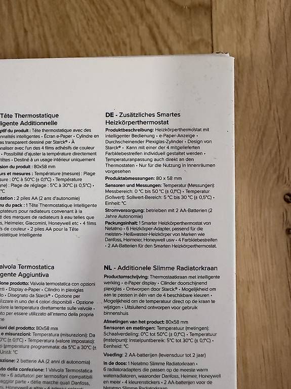 Riscaldamento: Netatmo Smart-Thermostat inkl. Relais – Usato da Zürich venduto da Angr_99 4