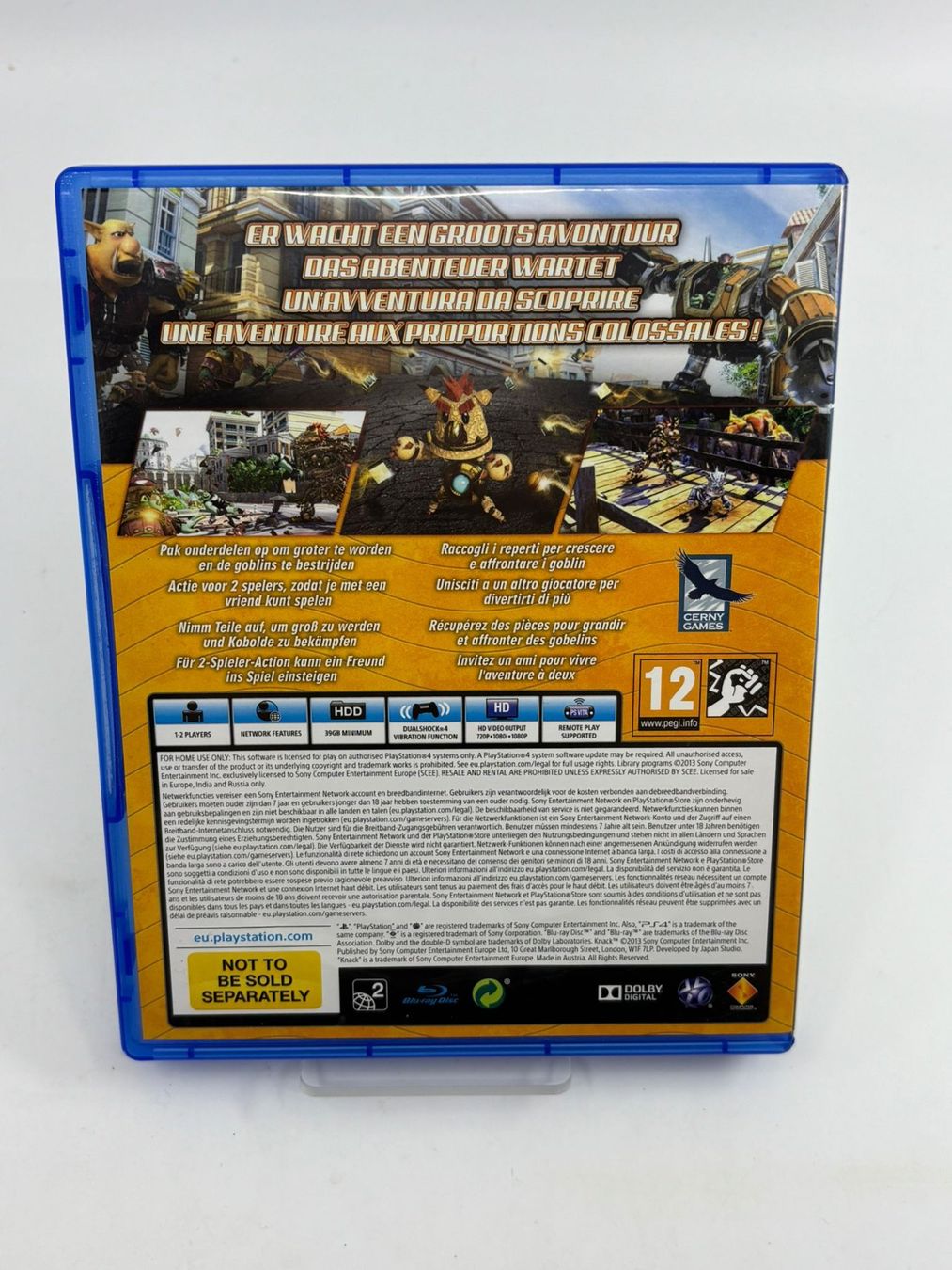 Giochi: Knack (PS4) – Usato da Herisau venduto da Seyashop1 2