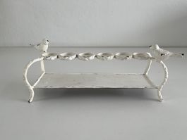 Vogel-Halter für……..aus Metall / Shabby Chic