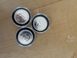 3x1 Unze Maple Leaf Feinsilber