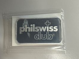 1 Unze Silber Philswiss club